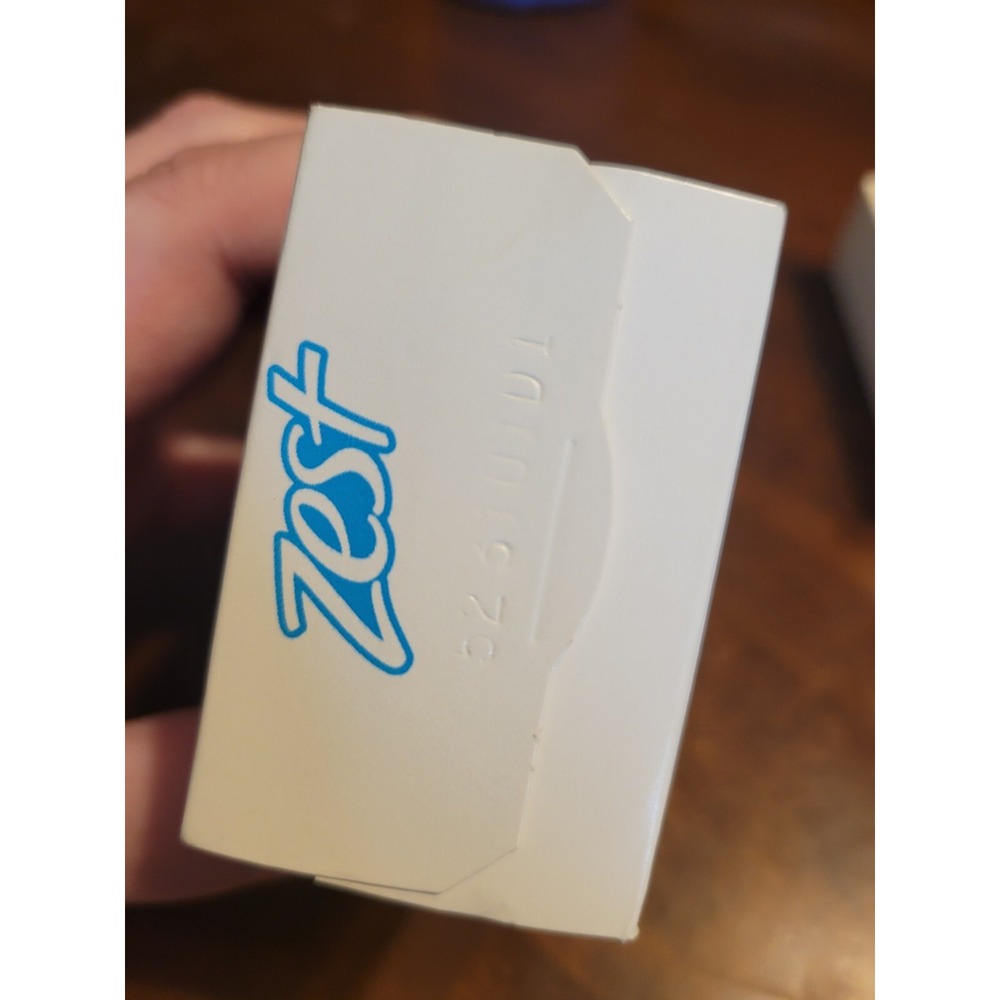 Vintage ZEST AQUA Deodorant Beauty Bar Bath Size‎ Soap - 1 Bar 4.5 oz. - Box - Picture 5 of 9
